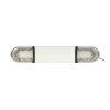 Barra lampeggiante LED ASTER - 119 cm con parte centrale - trasparente/gialla