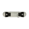 Barra lampeggiante LED ASTER - 99 cm con parte centrale - trasparente/gialla