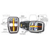 set di 2 fari principali W188 LED, indicatori di direzione dinamici, luci diurne, luci di posizione, anabbaglianti, abbaglianti