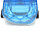 Skyline AIR S - 138 cm - blu - incl. fari
