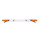 Barra lampeggiante ASTER LED - 180 cm con parte centrale - gialla