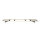 Barra luminosa ASTER LED - 180 cm con parte centrale - trasparente/gialla
