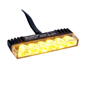 NP6 Lampeggiante anteriore - giallo - ECE-R65 Classe 2 - Commutazione giorno/notte
