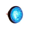 Modulo flash Xpro3 - ECE R65 - blu - a scomparsa - rotondo