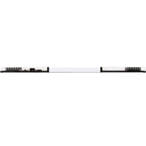 MAGMA Barra luminosa a LED 140 cm con parte centrale - Giallo trasparente
